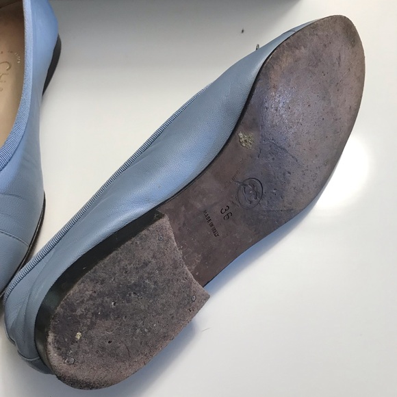 CHANEL Women's Light Blue Loafers - Picture 2 of 2